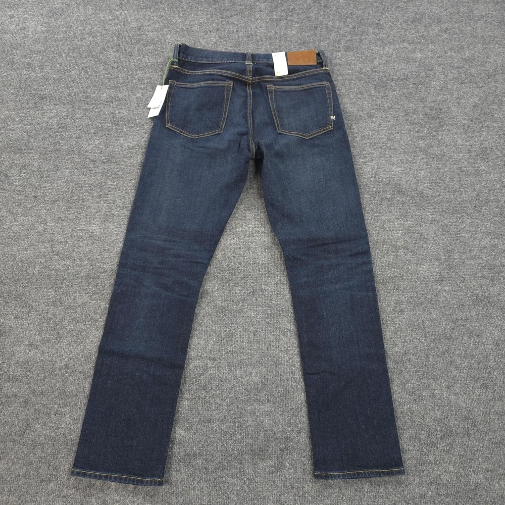 American Eagle Jeans Mens 29x31 Blue Denim Classic Selvedge AE77 Organic NEW - Picture 15 of 16